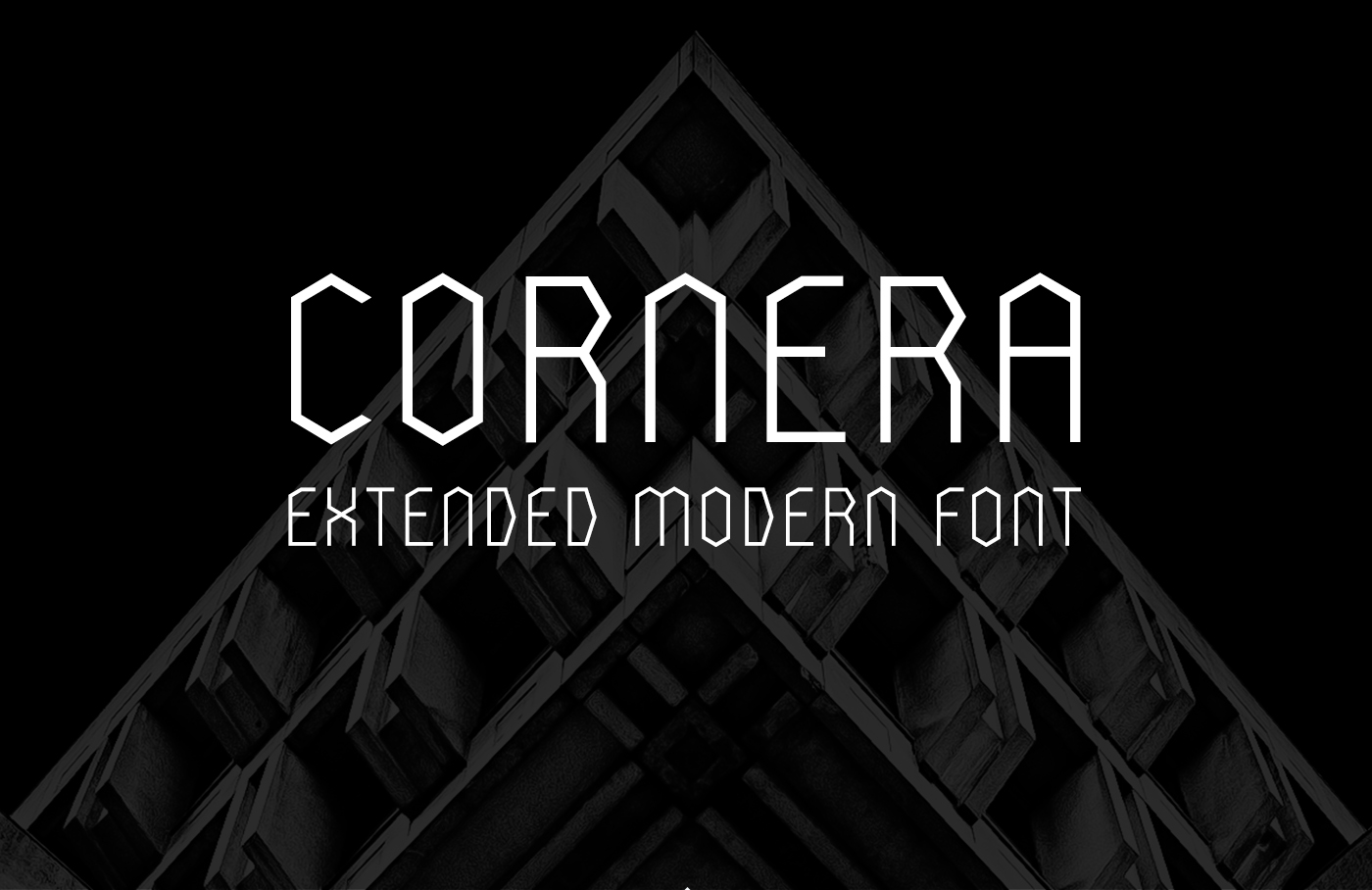 Cornera Extended Font