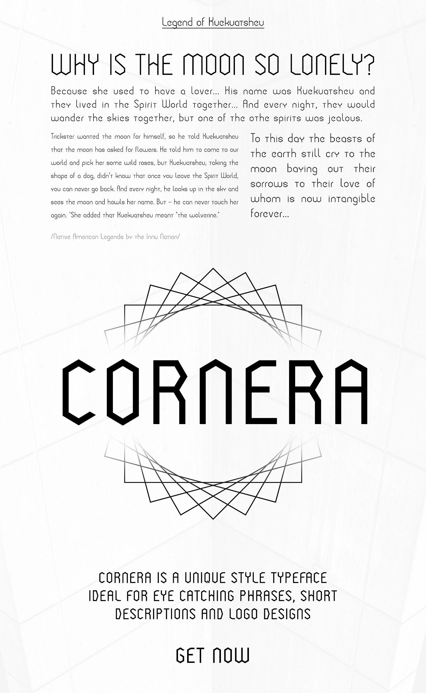 Cornera Free Font