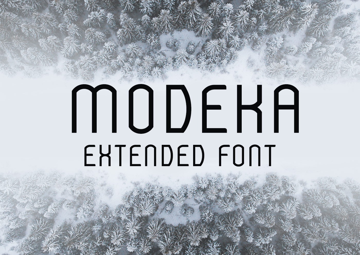 Modeka Extended Font