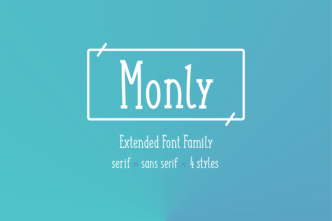 Monly Extended Font