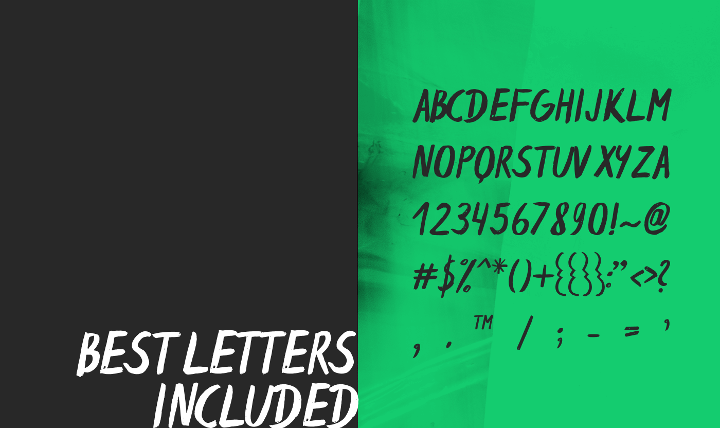 Espa Free Brush Font