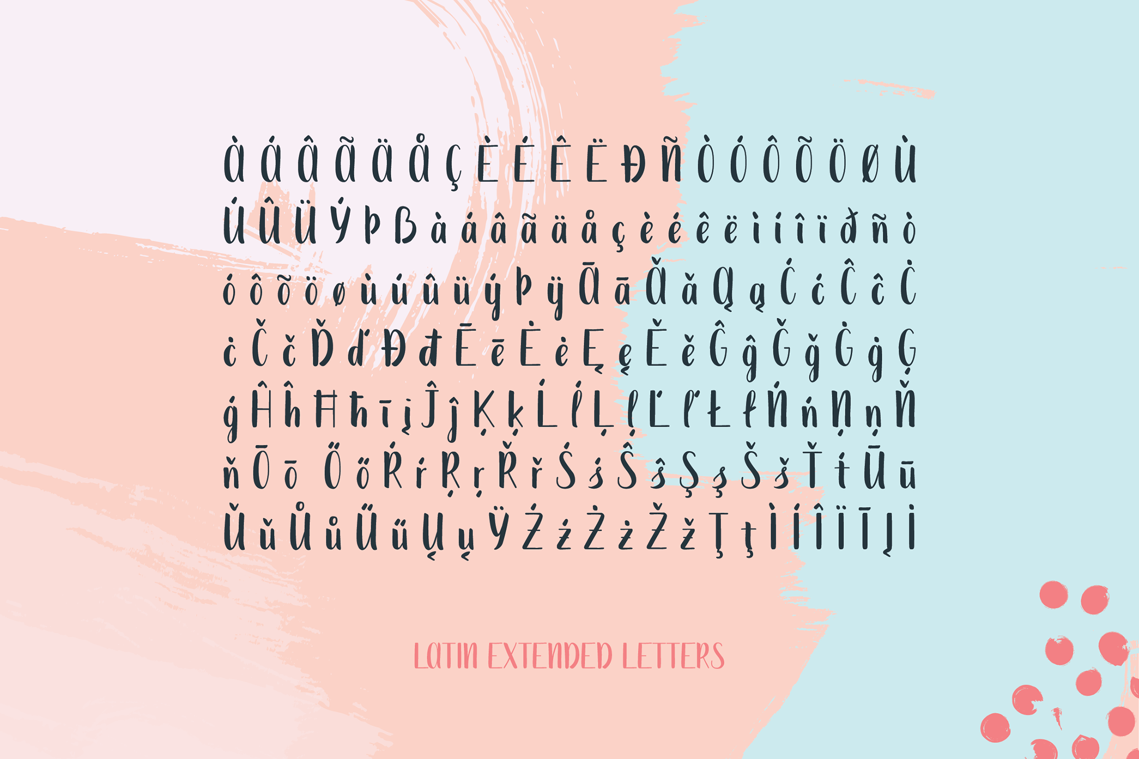 Mona Extended Font