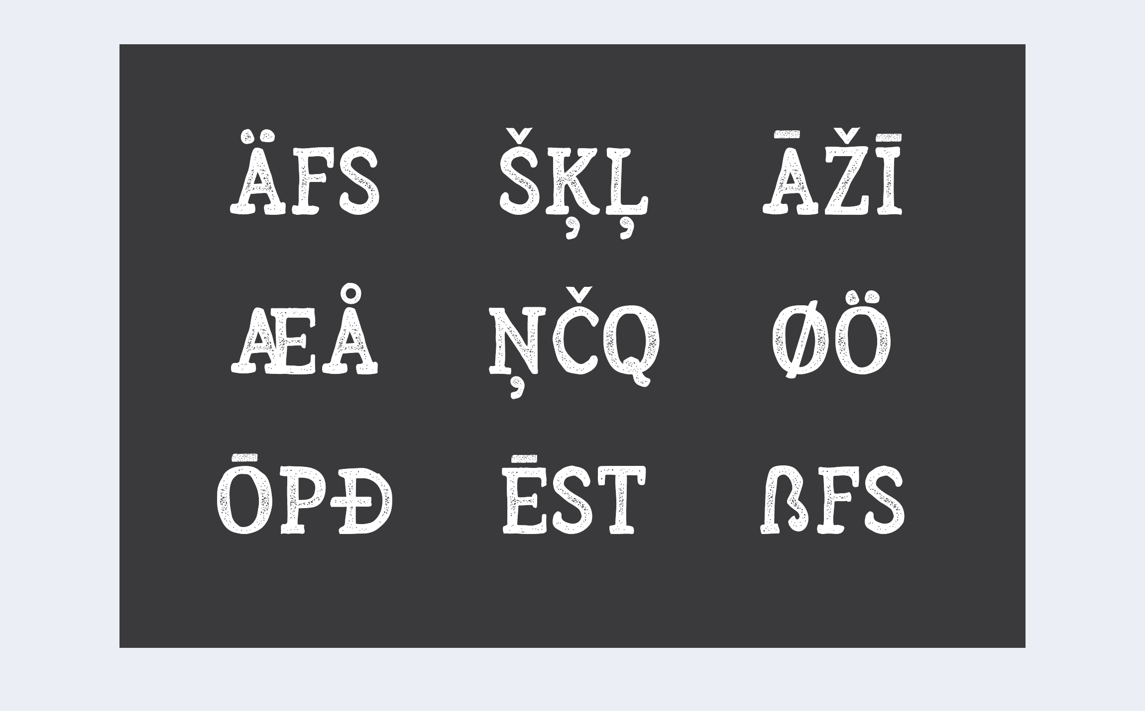 Arber Extended Vintage Font