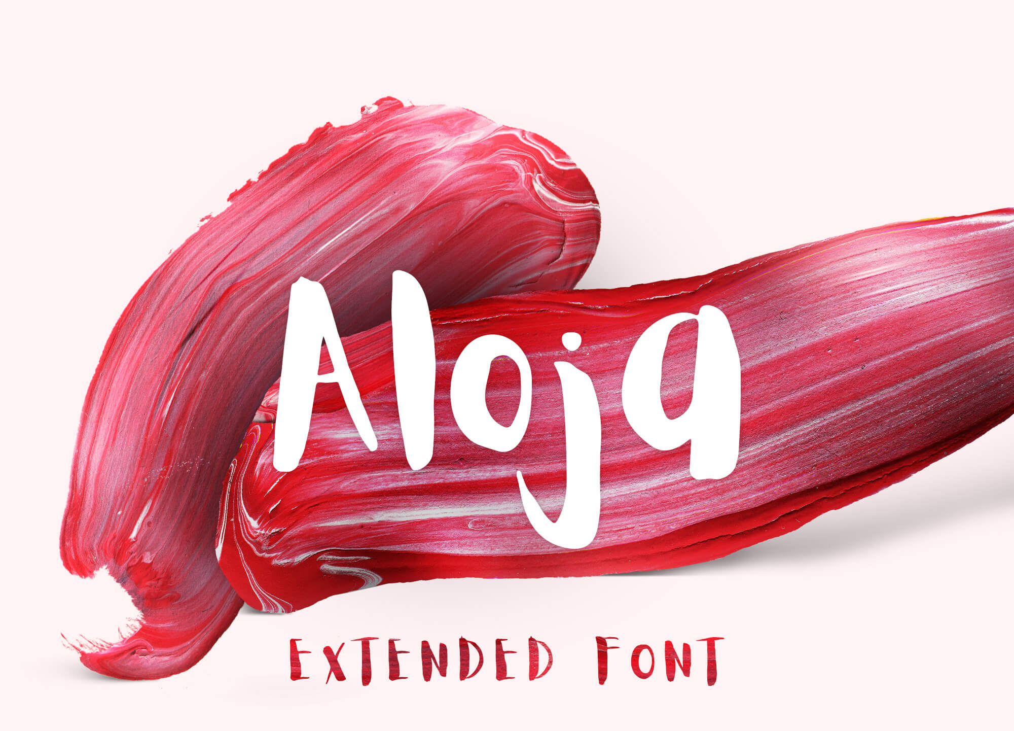 ALOJA Extended Handwriting Font