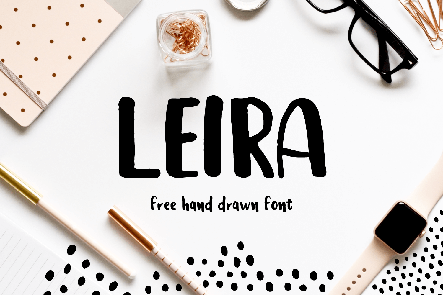Leira – Free Brush Font